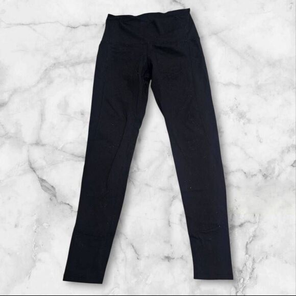 Lululemon Size 4 Black Invigorate Leggings - Picture 1 of 3